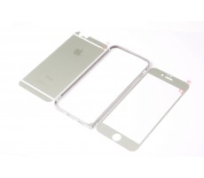 Комплект бампер и стекла для iPhone 6/6s Plus Matte Silver
